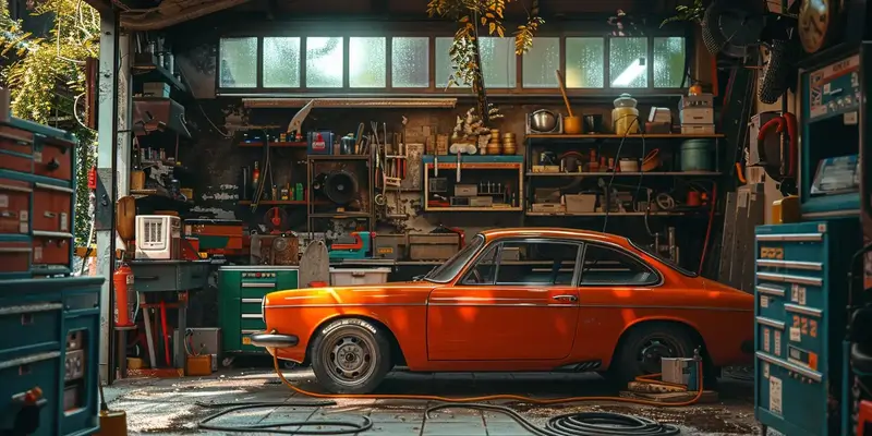 Jak pomalowac warsztat samochodowy